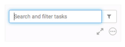 Search and Filter tasks